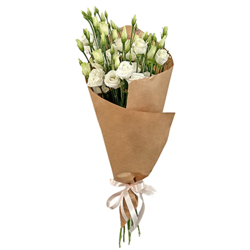 Букет с эустомой, доставка Ковдор